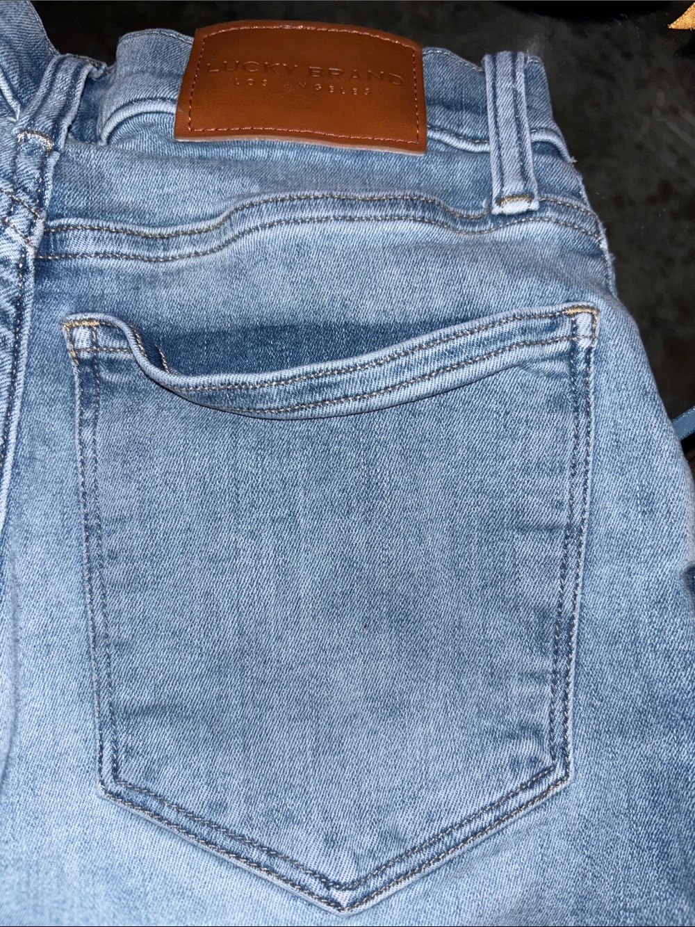 Lucky Brand women’s size 2 Washed Blue Bridgette high Rise skinny jeans - Picture 10 of 15